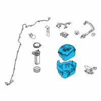 OEM 2016 Ford F-250 Super Duty Tank Diagram - BC3Z-5J225-M