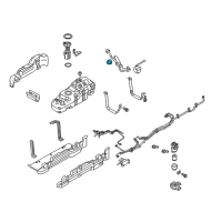 OEM 2015 Ford F-350 Super Duty Filler Pipe Clamp Diagram - -W711088-S300