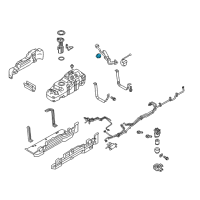 OEM 2014 Ford F-350 Super Duty Filler Pipe Clamp Diagram - -W711088-S300