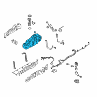 OEM Ford F-350 Super Duty Fuel Tank Diagram - GC3Z-9002-B