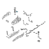 OEM 2011 Ford F-350 Super Duty Fuel Gauge Sending Unit Diagram - BC3Z-9A299-A