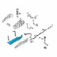 OEM Ford F-350 Super Duty Skid Plate Diagram - GC3Z-9K036-C