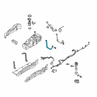 OEM Ford F-250 Super Duty Support Strap Diagram - BC3Z-9054-G