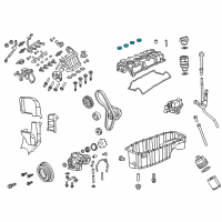 OEM 2014 Dodge Dart Seal-Spark Plug Tube Diagram - 68166329AA