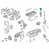 OEM 2016 Dodge Dart Cap-Oil Filler Diagram - 4892928AA