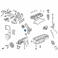 OEM Dodge Dart TENSIONER-Timing Belt Diagram - 4892695AC