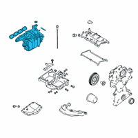 OEM Nissan Altima Manifold-Intake Diagram - 14001-6CA0C