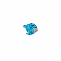 OEM GMC Envoy Alternator Diagram - 19244750