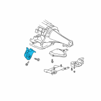 OEM 2002 Dodge Ram 1500 INSULATOR-Engine Mount Diagram - 52020603AC