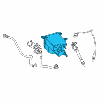 OEM BMW M760i xDrive Activated Charcoal Filter Diagram - 16-13-7-356-534