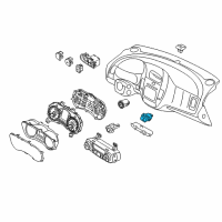 OEM 2017 Kia Forte5 Switch Assembly-Hazard Diagram - 93790A7000WK