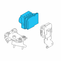 OEM Infiniti Actuator & Ecu Assy, Aniti-Skid Diagram - 47660-4GV6A