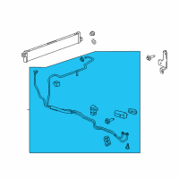 OEM 2018 Cadillac CT6 Hose & Tube Assembly Diagram - 84161151