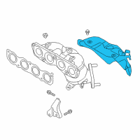 OEM 2019 Hyundai Elantra Protector-Heat Upper Diagram - 28525-2E270