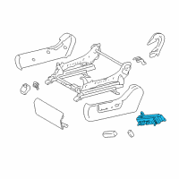 OEM Toyota Highlander Seat Switch Diagram - 84922-30230