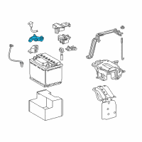 OEM 2021 Lexus RX450h Sensor Assembly, Battery Diagram - 28850-0P010