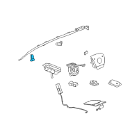 OEM GMC Acadia Side Sensor Diagram - 15271622