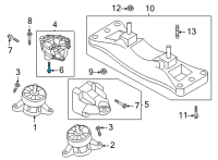 OEM 2016 Hyundai Genesis Bolt Diagram - 11404-10206-K