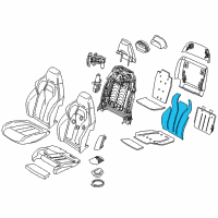 OEM 2015 BMW X6 HEATER ELEMENT FOR COMFORT B Diagram - 52-10-8-060-746