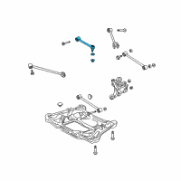 OEM 2008 Acura TSX Arm, Rear (Upper) Diagram - 52390-SEA-901