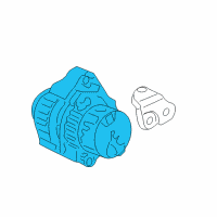 OEM Honda Accord Alternator, Reman Diagram - 06311-RCB-505RM