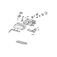 OEM BMW 750iL Headlight Bulb Diagram - 63-21-7-160-806