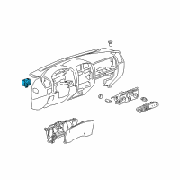 OEM 2010 Chevrolet Colorado Headlamp Switch Diagram - 20983208