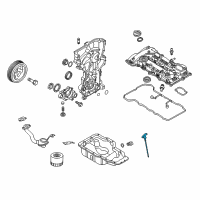 OEM 2018 Kia Forte ROD ASSY-OIL LEVEL G Diagram - 266112E022