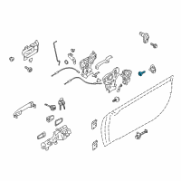 OEM 2013 Scion FR-S Striker Screw Diagram - SU003-02934