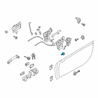 OEM 2015 Scion FR-S Lock Assembly Screw Diagram - SU003-02913