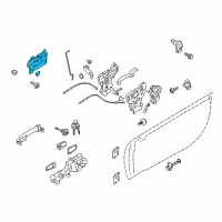 OEM Scion Handle, Inside Diagram - SU003-08369