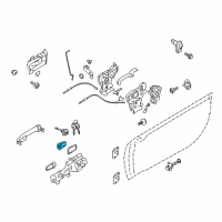 OEM Scion Handle, Outside Diagram - SU003-05658