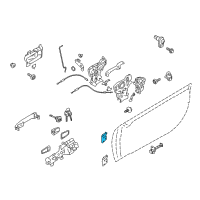 OEM 2017 Toyota 86 Upper Hinge Diagram - SU003-07158