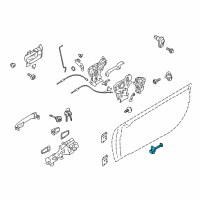 OEM Scion FR-S Door Check Diagram - SU003-07368