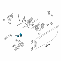 OEM 2018 Toyota 86 Cylinder & Keys Diagram - SU003-04766