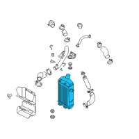 OEM Complete-INTERMEDIATED Cooler Diagram - 282702GTA1