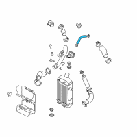 OEM 2019 Kia Optima Hose-RECIRCULATION Diagram - 282842GTA0