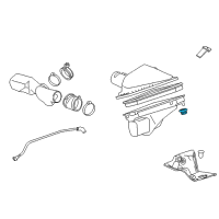 OEM 2007 Pontiac Solstice Housing Insulator Diagram - 84163457