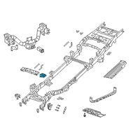 OEM 2017 Ram 2500 Bracket-Cab Diagram - 68140024AC