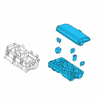 OEM Chevrolet Malibu Fuse & Relay Box Diagram - 20918981