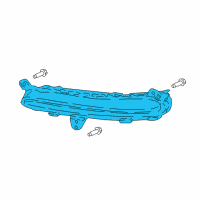 OEM 2018 Lincoln Navigator Daytime Run Lamp Diagram - JL7Z-15A201-B