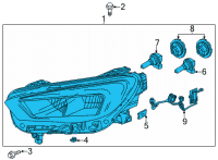 OEM 2021 Buick Encore GX Composite Assembly Diagram - 42764017
