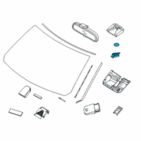 OEM 2019 Kia K900 Module & Sensor Assembly Diagram - 96000J3000