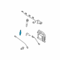 OEM 2009 Hyundai Accent Plug Assembly-Spark Diagram - 18814-11051