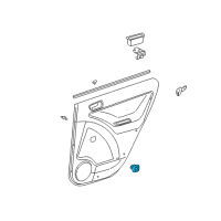 OEM 2004 Toyota Matrix Window Switch Diagram - 84810-01010-B0