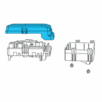 OEM 2021 Ram 1500 Power Distribution Center Diagram - 68465573AA