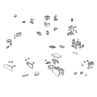 OEM 2008 Lexus LS600h Knob Sub-Assy, Shift Lever Diagram - 33504-50100-E1