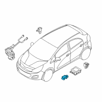 OEM Kia Sensor Assembly-Impact Diagram - 95920H8000