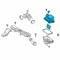 OEM Toyota C-HR Upper Cover Diagram - 17705-0T260