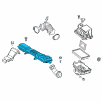 OEM 2019 Toyota C-HR Air Inlet Duct Diagram - 17751-0T230